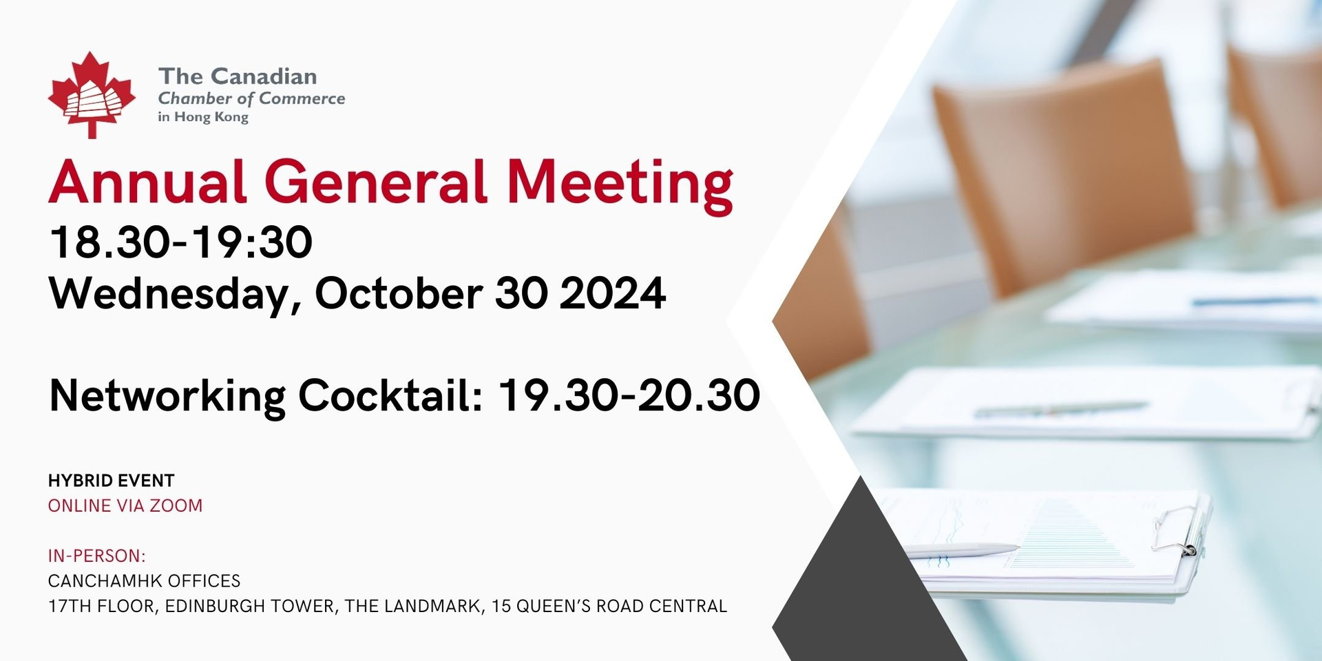 thumbnails Annual General Meeting 2024 and Networking Cocktail (Paid Members Only)